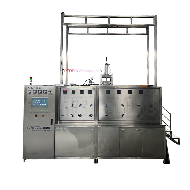 نموذج استخراج ثاني أكسيد الكربون الفائق الحرجين 100L (50LX2)