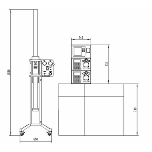 نظام HPLC التحضيري DAC50